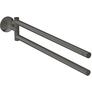 Ideal Standard La Dolce Vita Double Towel Rail T5505A5 Magnetic Grey