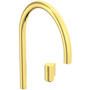 Ideal Standard Solos washbasin mixer A7830A2 high spout, without waste set, brushed gold