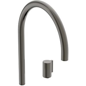 Ideal Standard Solos washbasin mixer A7830A5 high spout, without waste set, magnetic grey