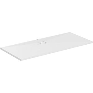 Receveur de douche Ideal Standard Ultra Flat Evo T5429FO 1800 x 800 x 35 mm, blanc soie, rectangulaire , bonde sur le côté long