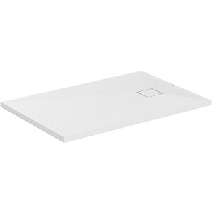 Receveur de douche Ideal Standard Ultra Flat Evo T5439FO 1200 x 800 x 35 mm, blanc soie, rectangulaire , bonde sur le côté court