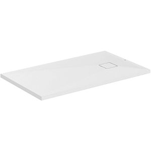 Receveur de douche Ideal Standard Ultra Flat Evo T5440FO 1200 x 700 x 35 mm, blanc soie, rectangulaire , évacuation sur le côté court