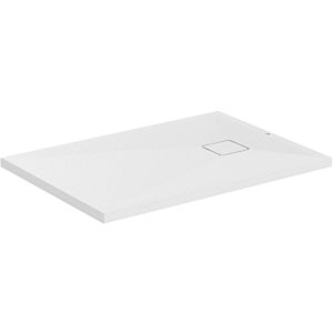 Ideal Standard Ultra Flat Evo Brausewanne T5443FO 1000 x 700 x 35 mm, seidenweiß, rechteckig, Ablauf an kurzer Seite