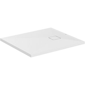 Receveur de douche Ideal Standard Ultra Flat Evo T5444FO 900 x 800 x 35 mm, blanc soie, rectangulaire , évacuation sur le côté court