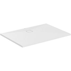 Receveur de douche Ideal Standard Ultra Flat Evo T5532FO 1400 x 1000 x 35 mm, blanc soie, rectangulaire , bonde sur le côté long