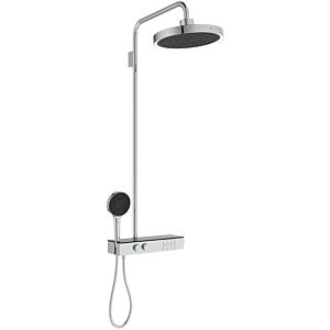 Ideal Standard Solos Duschsystem A7883AA mit Brausethermostat, Regenbrause mit LED-Leuchtring, chrom