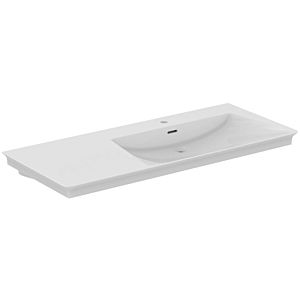 Ideal Standard La Dolce Vita furniture washbasin E263301 126x53.5x14.5cm, 1 tap hole, with overflow, white