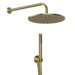 Ideal Standard Idealrain fitting package BD825A2 concealed wall connection, hand shower, brushed gold