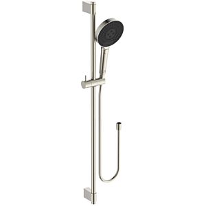 Ideal Standard Combinaison de douche Idealrain Solos A7898GN barre 903 mm, douchette à main avec 3 fonctions, tempête d&#39;argent