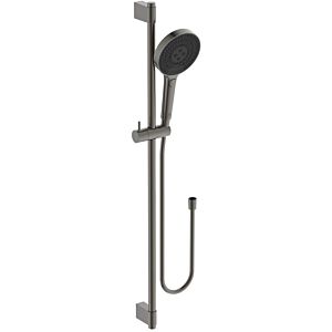 Ideal Standard Combinaison de douche Idealrain Solos A7898A5 barre 903mm, douchette à main avec 3 fonctions, gris magnétique