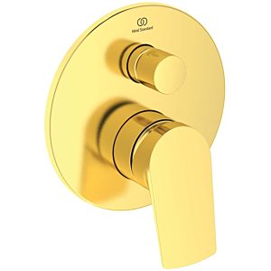 Ideal Standard La Dolce Vita trim kit A7637A2 concealed bath mixer, brushed gold