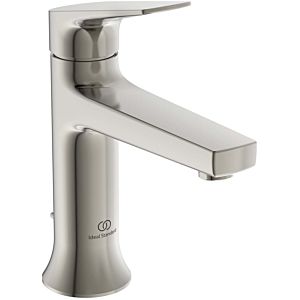 Ideal Standard La Dolce Vita Grande wash basin mixer BD653GN with metal waste set, projection 118mm, silver storm