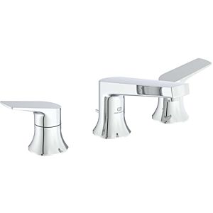 Ideal Standard La Dolce Vita 3-hole washbasin mixer BD661AA with metal waste set, chrome-plated