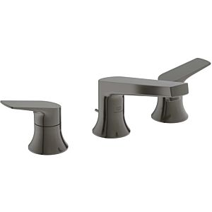 Ideal Standard La Dolce Vita Waschtisch-3-Loch-Armatur BD661A5 mit Metall-Ablaufgarnitur, magnetic grey