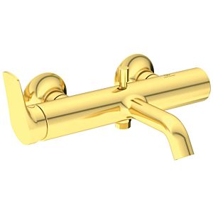 Ideal Standard La Dolce Vita bath mixer BD666A2 surface-mounted, projection 202mm, brushed gold