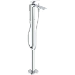 Ideal Standard La Dolce Vita bath mixer BD673AA freestanding, concealed kit 2, with hand shower set, chrome-plated