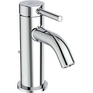 Ideal Standard Ceraline Nuovo H65 washbasin mixer BD756AA DN 15, BlueStart, metal waste set, chrome