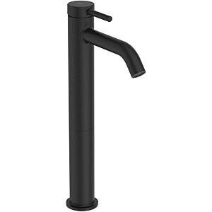 Ideal Standard Ceraline Nuovo H240 washbasin mixer BD762XG extended base, DN 15, without waste set, silk black