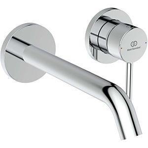 Ideal Standard Ceraline Nuovo trim kit BD764AA for concealed wall-mounted washbasin mixer, projection 180mm, chrome