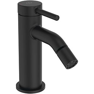 Ideal Standard Ceraline Nuovo mitigeur de bidet BD849XG sans garniture de vidange , saillie 105 mm, noir soie