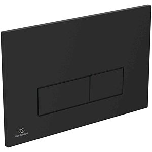 Ideal Standard Oleas WC plaque R0121A6 234x8.5x154mm, mécanique, noir