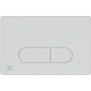 Ideal Standard Oleas WC plaque R0115AA 234x8.5x154mm, mécanique, chrome