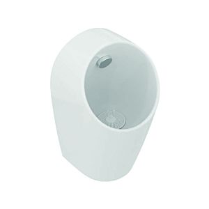 Ideal Standard Sphero Midi Urinal E183101  Innenschüssel in Anti-Spritz-Design, 30x30x55cm, Zulauf hinten, weiß