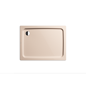 Kaldewei Duschplan douche 431548043030 70x120x6.5cm, avec support, effet perlant, beige bahama