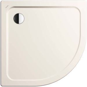 Kaldewei Arrondo shower tray 460448043231 90x90x6.5cm, with paneling / support, pearl effect, pergamon