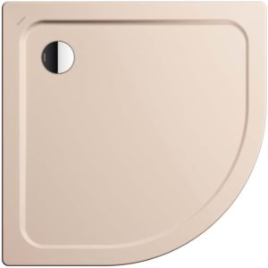 Kaldewei Arrondo shower tray 460048043030 90x90x2.5cm, with support, pearl effect, bahama beige