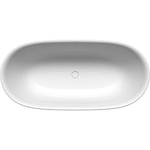 Kaldewei Meisterstück OYO DUO bathtub freestanding 1051-4035 205143541001 173 x 82 cm, with Invisible Grip, glossy look, without overflow, alpine white