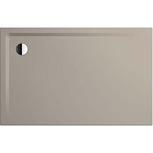 Kaldewei Superplan shower tray 385547982669 90x160x2.5cm, with flat support, Secure Plus, warm grey30
