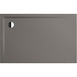 Kaldewei Superplan receveur de douche 386147980672 100x150x2,5cm, avec support plat, sans effet/antidérapant, gris chaud70