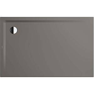 Kaldewei Superplan shower tray 385547982672 90x160x2.5cm, with flat support, Secure Plus, warm grey70