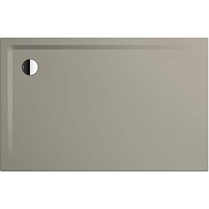 Kaldewei Receveur de douche Superplan 386147982670 100x150x2,5cm, avec support plat, Secure Plus, gris chaud50