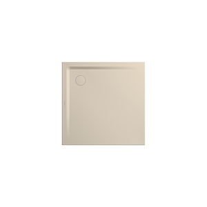 Kaldewei Receveur de douche Superplan 383148040661 80x80x2,5cm, avec support, beige chaud20