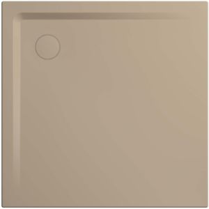 Kaldewei Superplan shower tray 383148042662 80x80x2.5cm, with support, Antislip Secure Plus, warm beige40