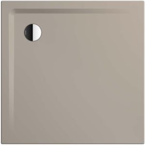 Kaldewei Superplan shower tray 383100013669 80x80x2.5cm, pearl effect, warm grey30