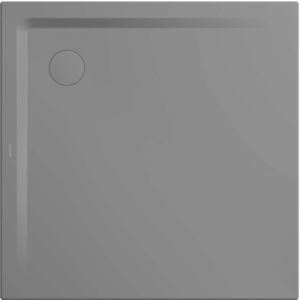 Kaldewei Superplan shower tray 383148042664 80x80x2.5cm, with support, Antislip Secure Plus, grey40