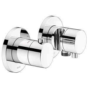 Thermostat de douche Keuco Edition 400 51553011221 chromé , pour 2 consommateurs, avec coude de raccordement mural et support de douche