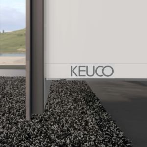 Keuco X-Line Waschtisch-Unterschrank 33183140000 Dekor trüffel seidenmatt, Glas trüffel klar, 120x60,5x49cm, 2 Frontauszüge