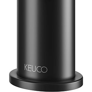 Keuco IXMO Soft single-lever basin mixer 59504372000 projection 94mm, with waste set, matt black