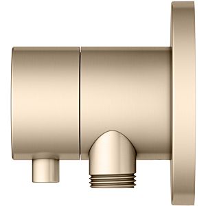 Keuco 59556031101 Inverseur 2 voies à encastrer, raccord de tuyau, poignée Comfort Select , rond, bronze brossé