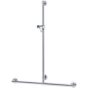 Keuco handrail Plan Care 34914171111 with shower rail, aluminum silver anodized / vc, 1100 / 1100m