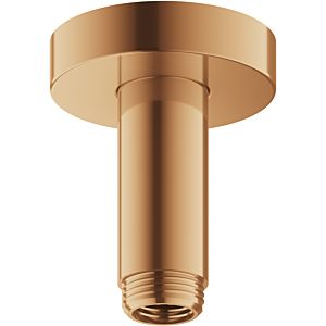Keuco arm 51689030100 brushed bronze, projection 100 mm, for ceiling connection G 2000 / 2