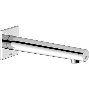 Keuco Ixmo electronic basin mixer 59517011102 chrome-plated, concealed, mains operation, projection 225mm, square rosette