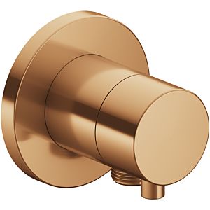 Keuco IXMO Comfort concealed valve 59541031101 flush-mounted installation, round, hose connection, for 1 consumer, brushed bronze