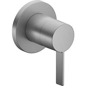 Keuco 59551179501 Concealed single lever shower mixer, round, aluminum finish