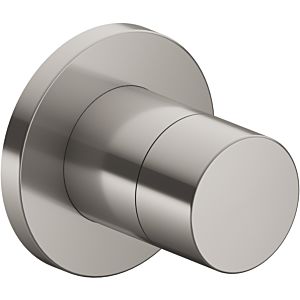 Keuco 59557050001 Concealed 2-way shut-off / diverter valve, Pure handle, round, brushed nickel