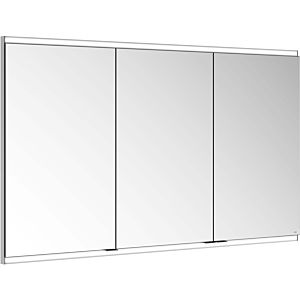 Keuco Royal Modular 2.0 Spiegelschrank 800320130100000 1300 x 700 x 160 mm, ohne Steckdose, Wandeinbau, 3-türig, DALI